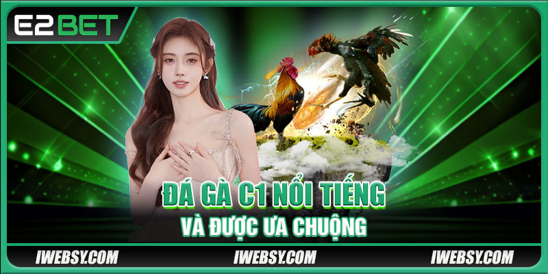 Đá gà C1 nổi tiếng và được ưa chuộng