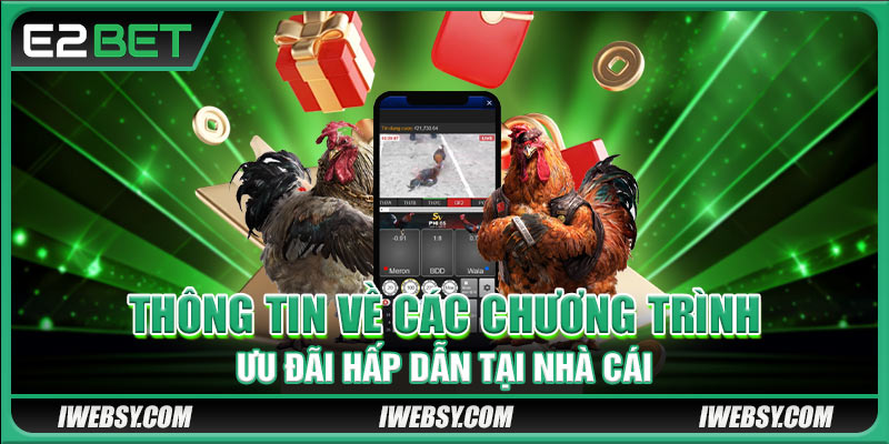 Thông tin về các chương trình ưu đãi hấp dẫn tại nhà cái